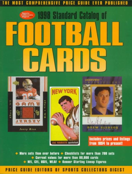 1998 Standard Catalog of Football Cards (Serial) cover
