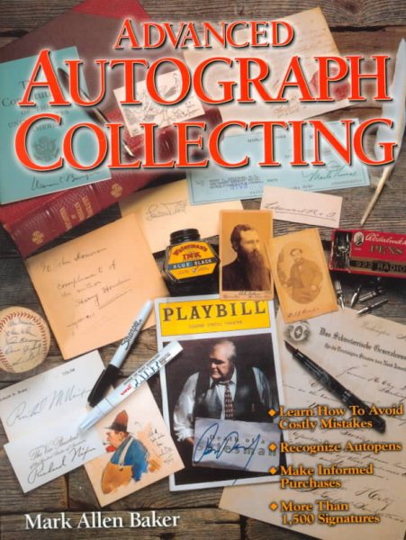 Advanced Autograph Collecting cover