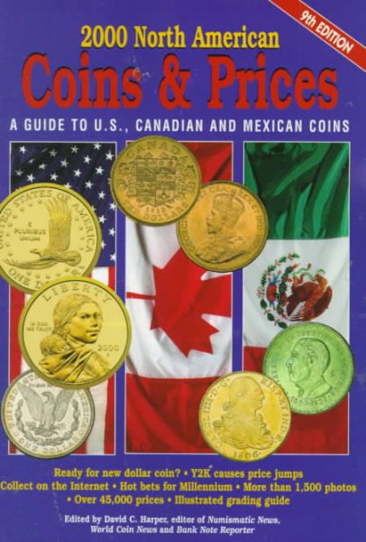 2000 North American Coins & Prices: A Guide to U.S., Canadian and Mexican Coins (North American Coins and Prices, 2000) cover