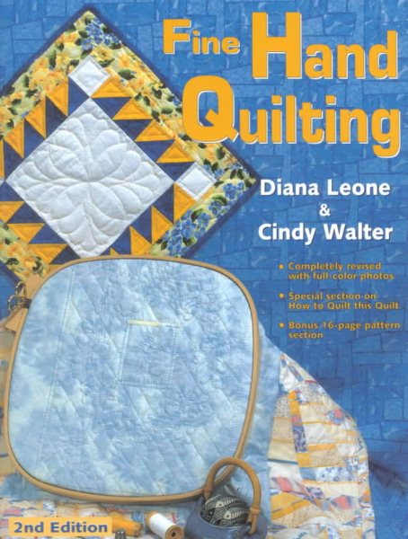 Fine Hand Quilting cover