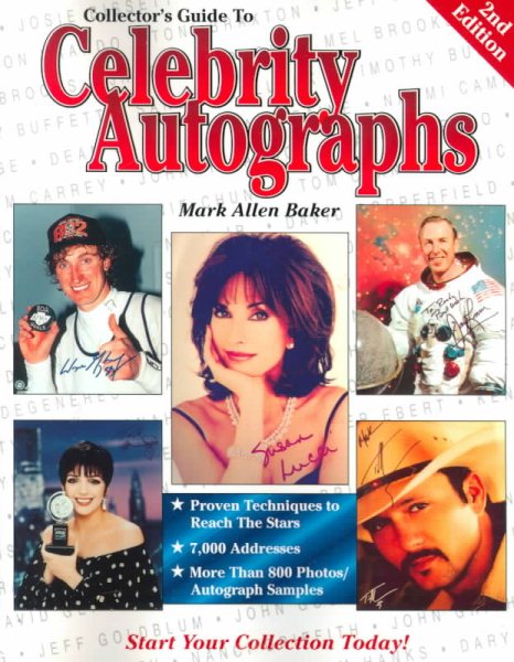Collectors Guide to Celebrity Autographs cover