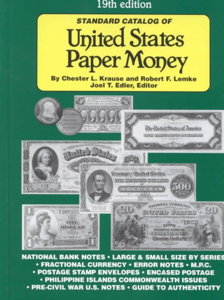 Standard Catalog of United States Paper Money cover