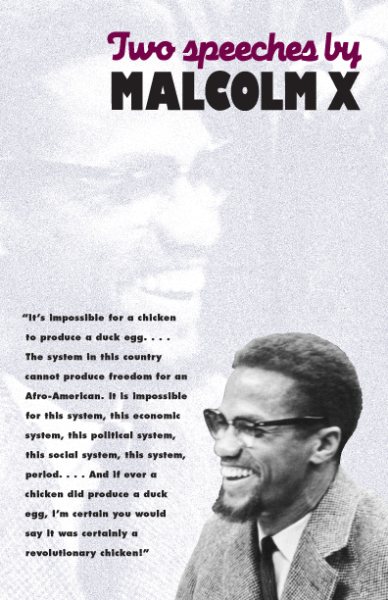 Two Speeches by Malcolm X cover