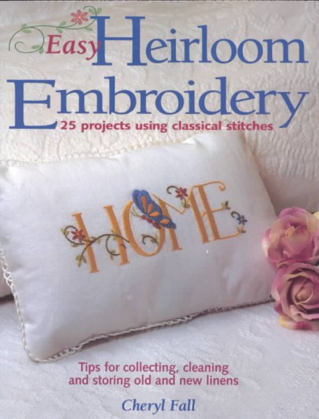 Easy Heirloom Embroidery cover