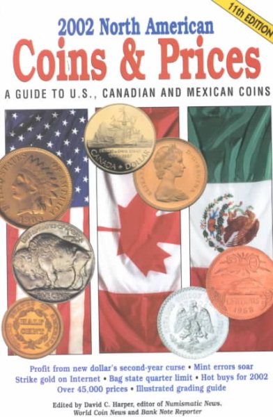 North American Coins & Prices: A Guide to U.S. Canadian and Mexican Coins cover