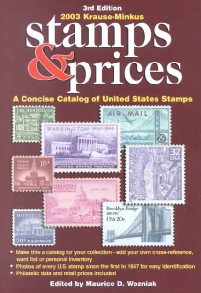 2003 Krause-Minkus Stamps and Prices: A Concise Catalog of United States Stamps (Krause-Minkus Stamps & Prices, 2003) cover