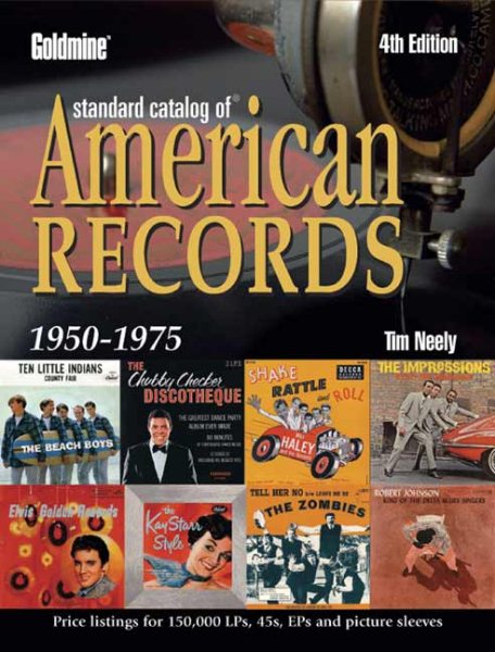 Goldmine Standard Catalog of American Records 1950-1975 (4th Edition) cover