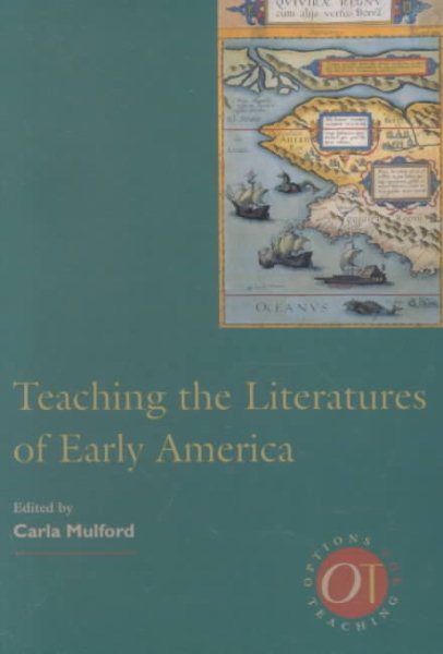 Teaching the Literatures of Early America cover