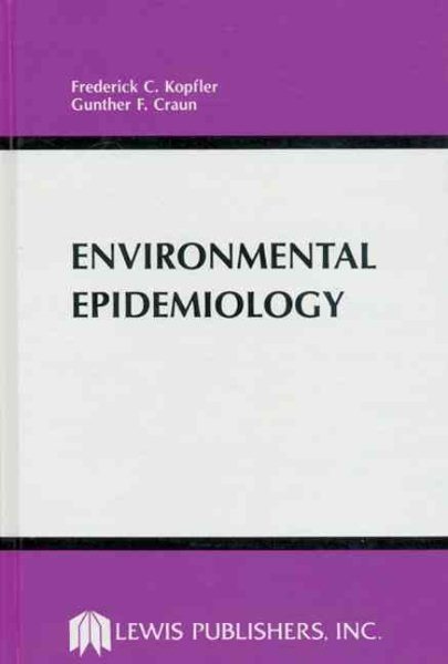 Environmental Epidemiology cover