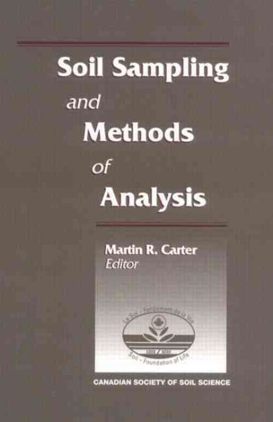 Soil Sampling and Methods of Analysis cover