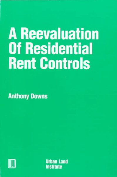 A Reevaluation of Residential Rent Controls cover