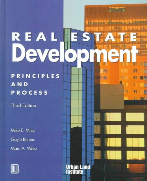 Real Estate Development: Principles and Process 3rd Edition cover