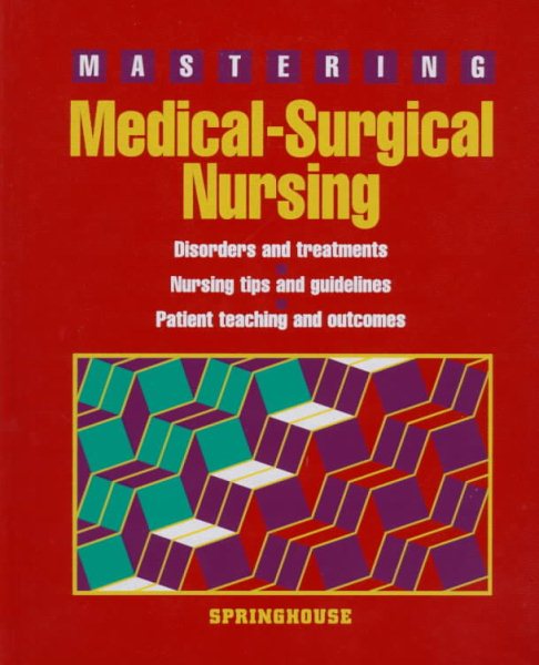 Mastering Medical-Surgical Nursing cover
