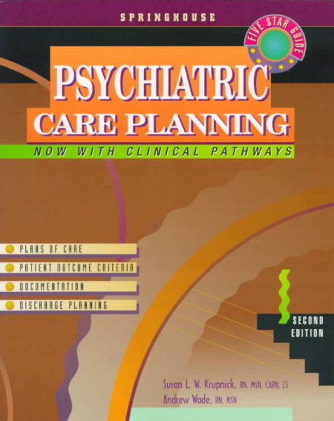 Psychiatric Care Planning (Springhouse Care Planning Series) cover