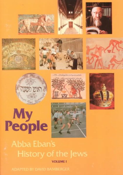 My People: Abba Eban's History of the Jews, Vol. 1 cover