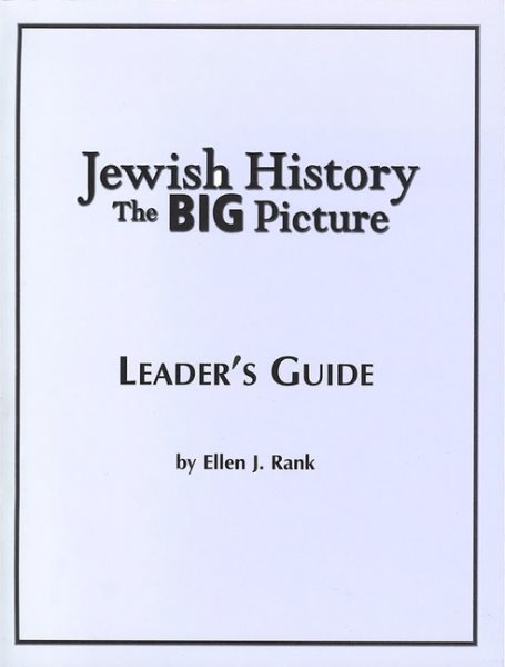 Jewish History: The Big Picture Leader's Guide cover