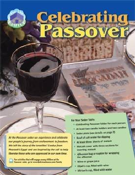 Celebrating Passover (For the Family) (English and Hebrew Edition) cover