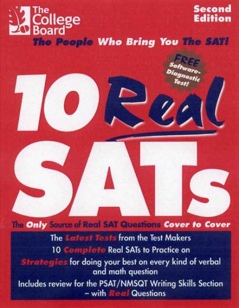 10 Real SATs, Second Edition cover