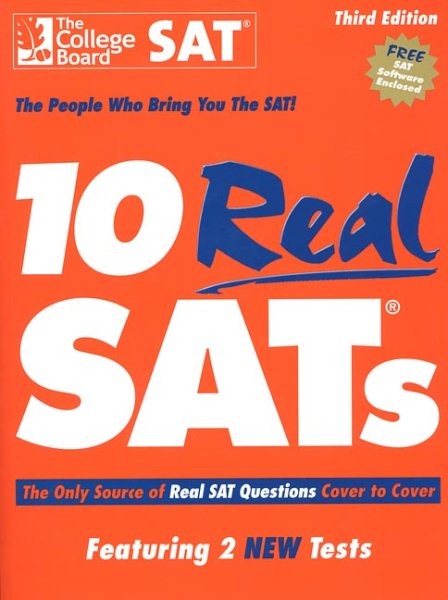 10 Real SATs, Third Edition