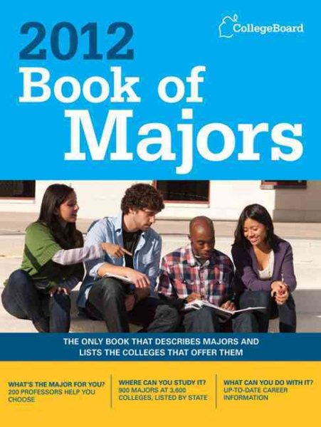Book of Majors 2012 (College Board Book of Majors) cover