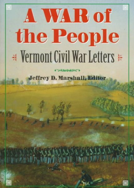 A War of the People: Vermont Civil War Letters cover