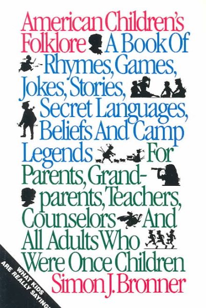 American Children's Folklore (American Folklore Series) cover