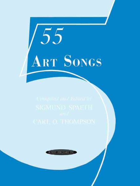 55 Art Songs cover