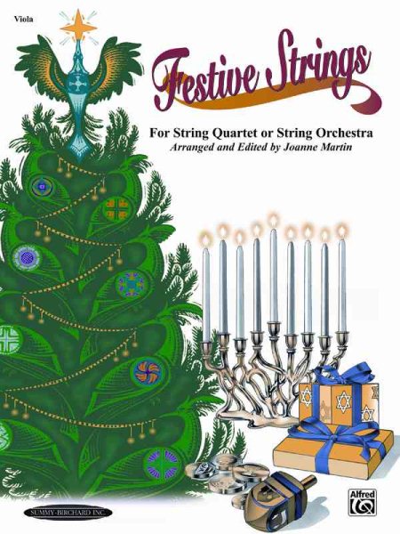 Festive Strings for String Quartet or String Orchestra: Viola, Part cover
