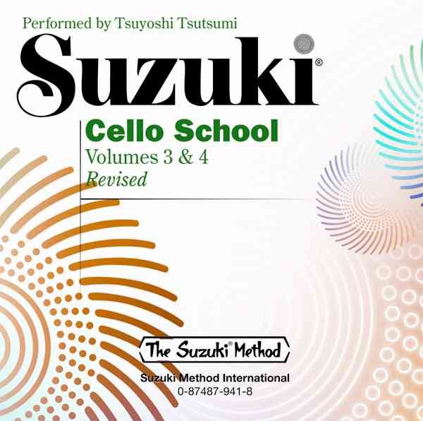 Suzuki Cello School, Vol 3 & 4 cover