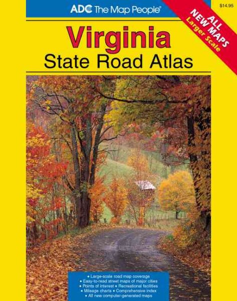Virginia State Road Atlas cover