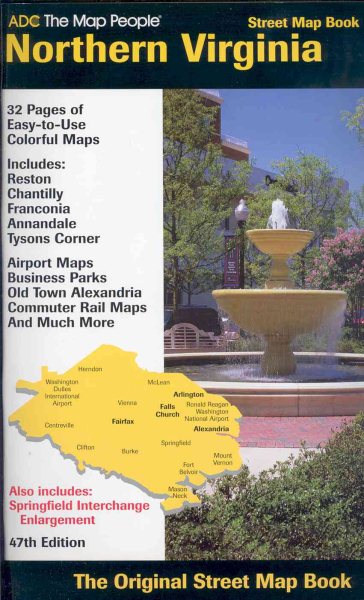 Northern Virginia: Street Map Book cover