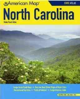American Map North Carolina State Road Atlas cover