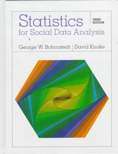 Statistics for Social Data Analysis cover