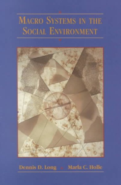 Macro Systems in the Social Environment cover