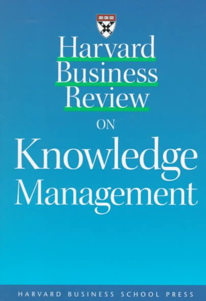 Harvard Business Review on Knowledge Management cover