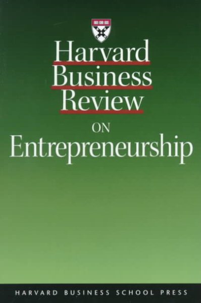 Harvard Business Review on Entrepreneurship (Harvard Business Review Paperback Series) cover