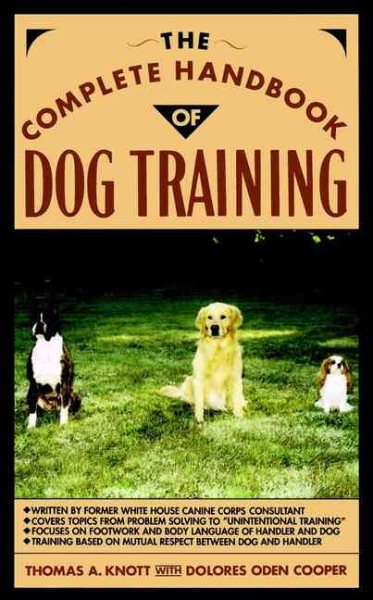 The Complete Handbook of Dog Training cover