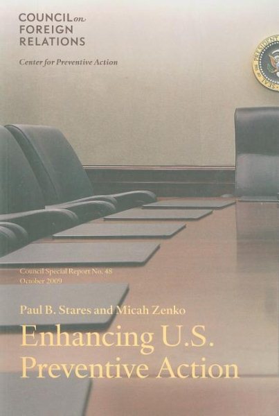 Enhancing U.S. Preventive Action (Council Special Report) cover