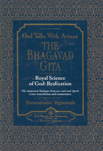 God Talks with Arjuna: The Bhagavad Gita (Self-Realization Fellowship) 2 Volume Set cover