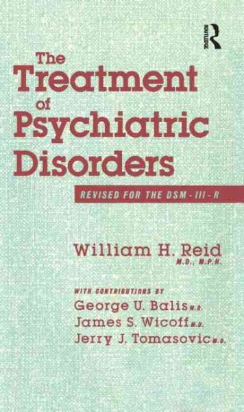 Treatment of Psychiatric Disorders: Revised for DSM-III-R cover