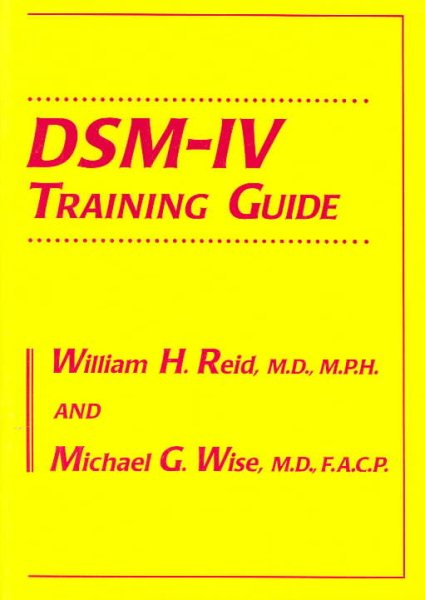 DSM-IV Training Guide cover