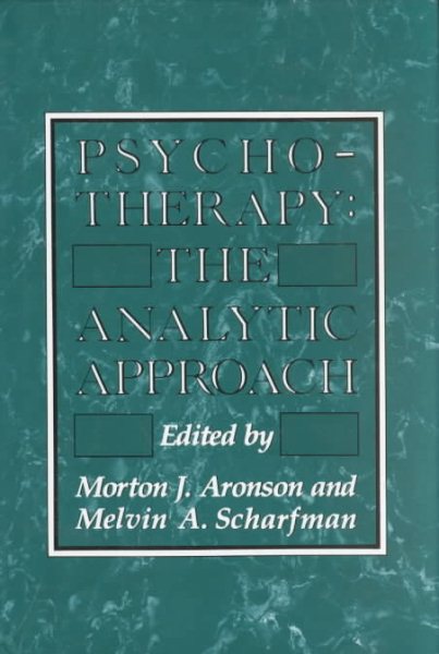 Psychotherapy: The Analytic Approach cover