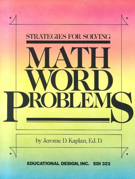 Strategies for Solving Math Word Problems