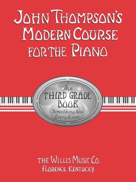 John Thompson's Modern Course for the Piano - 3rd grade cover