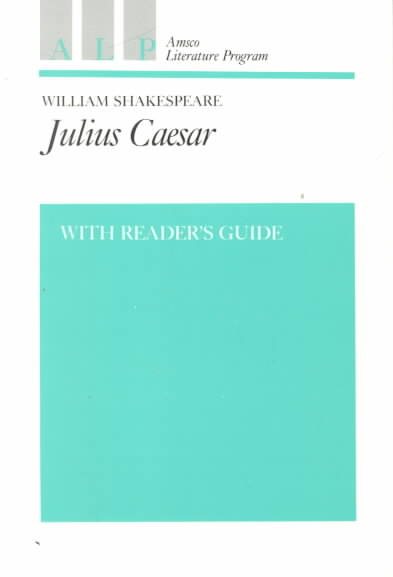 Julius Caesar With Reader's Guide cover
