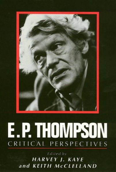 E. P. Thompson: Critical Perspectives cover