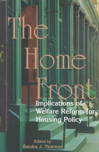 The Home Front: Implications of Welfare Reform for Housing Policy (Urban Institute Press) cover