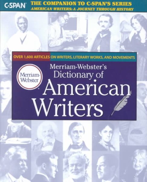 Merriam-Webster's Dictionary of American Writers cover