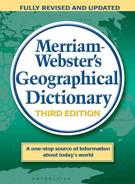 Merriam-Webster's Geographical Dictionary cover