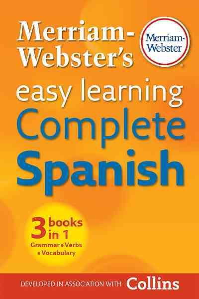 Merriam-Webster's Easy Learning Complete Spanish (Spanish and English Edition) cover